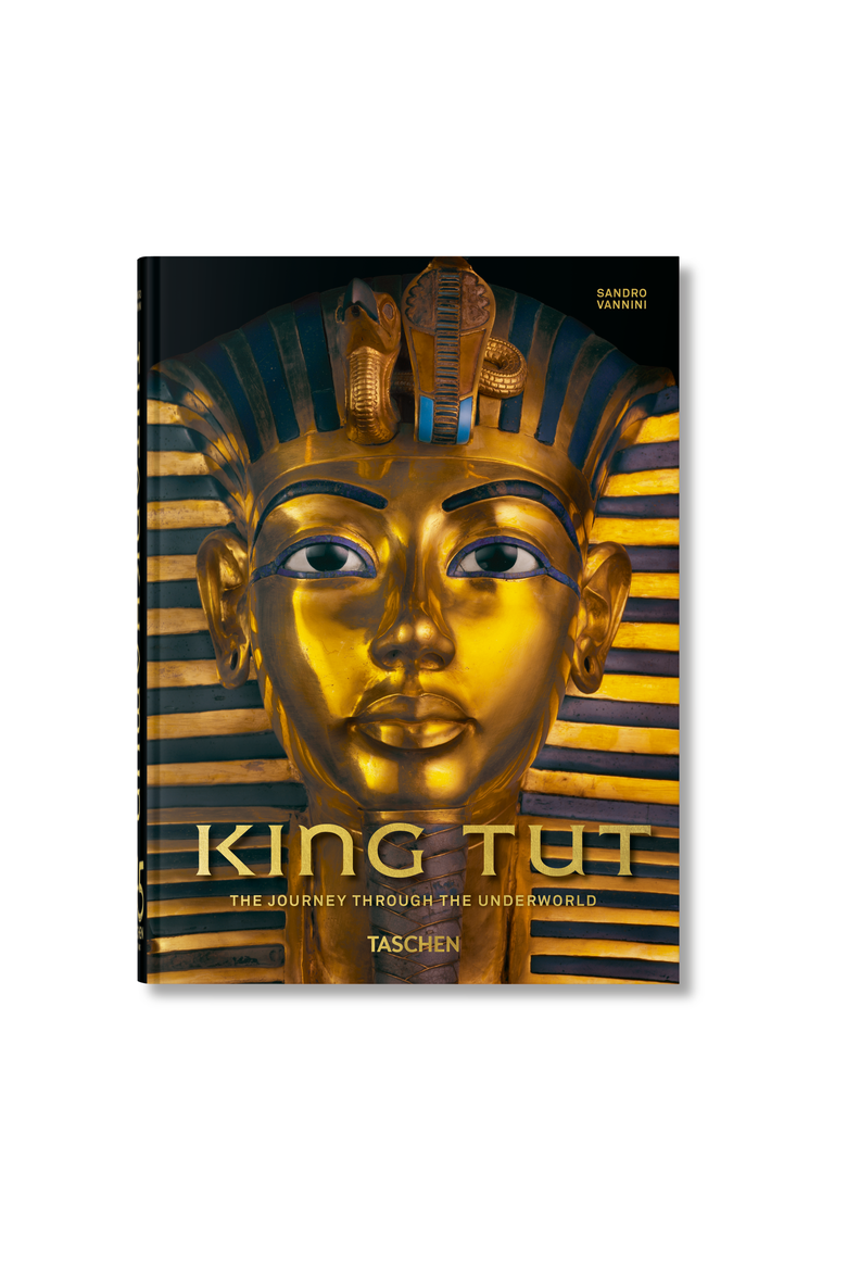 King Tut The Journey Through the Underworld 45th ed Book, Main, color, Metallic Gold