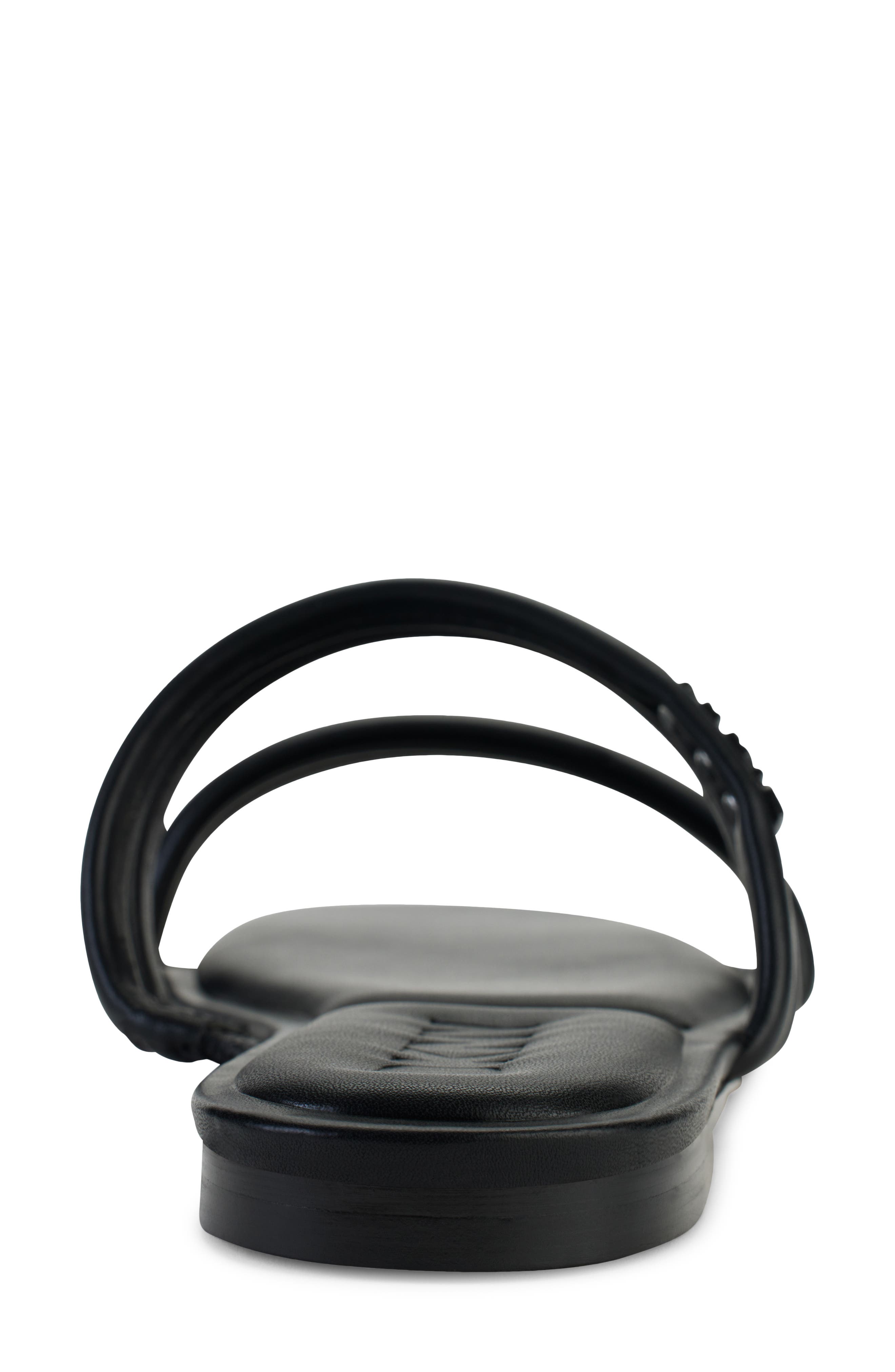 DKNY Square Toe Slide Sandal, Alternate, color, 