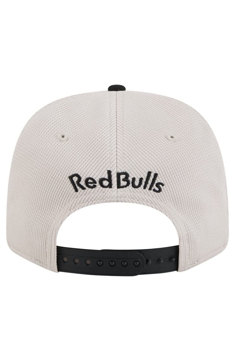New Era Men's New Era  Khaki/Black New York Red Bulls 2025 Jersey Hook 9SEVENTY Stretch-Snap Hat, Alternate, color, Khaki
