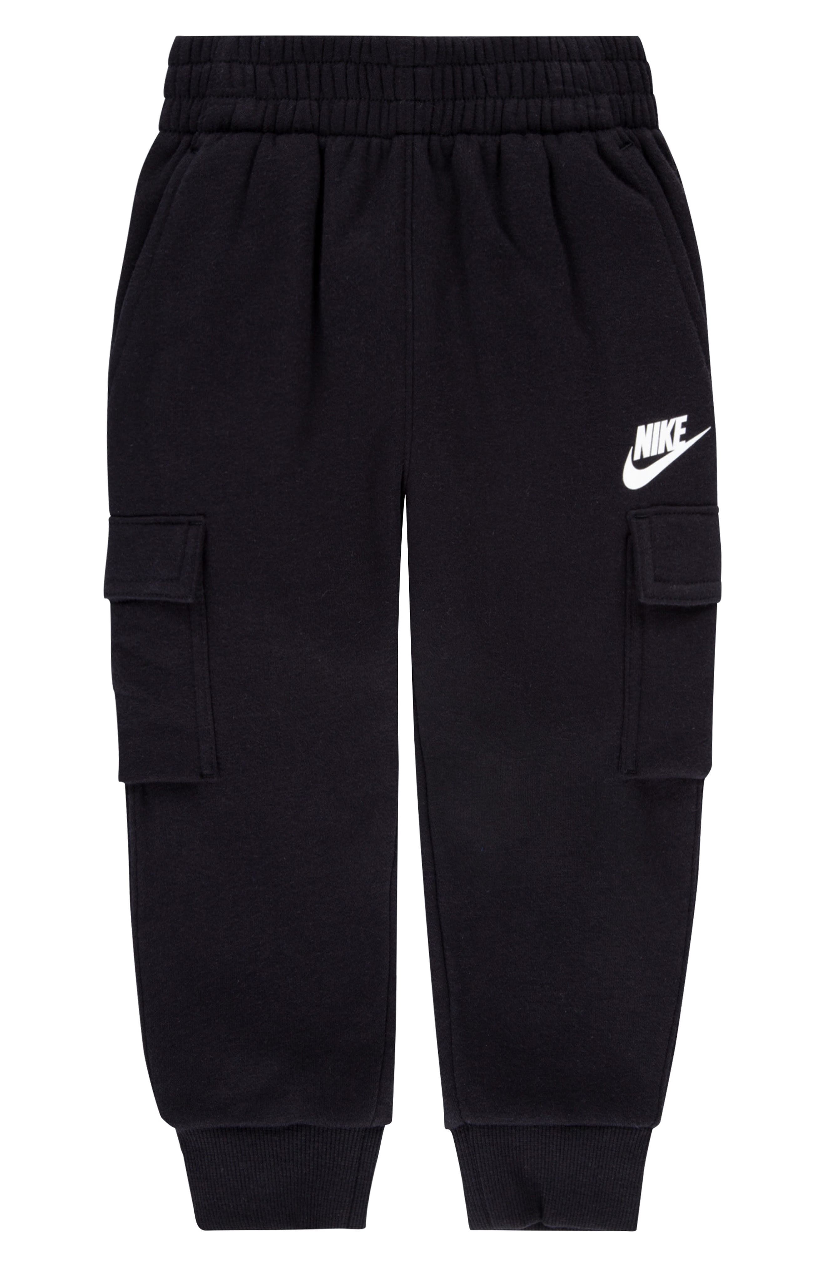 Nike Kids' Swoosh Club Fleece Cargo Sweatpants