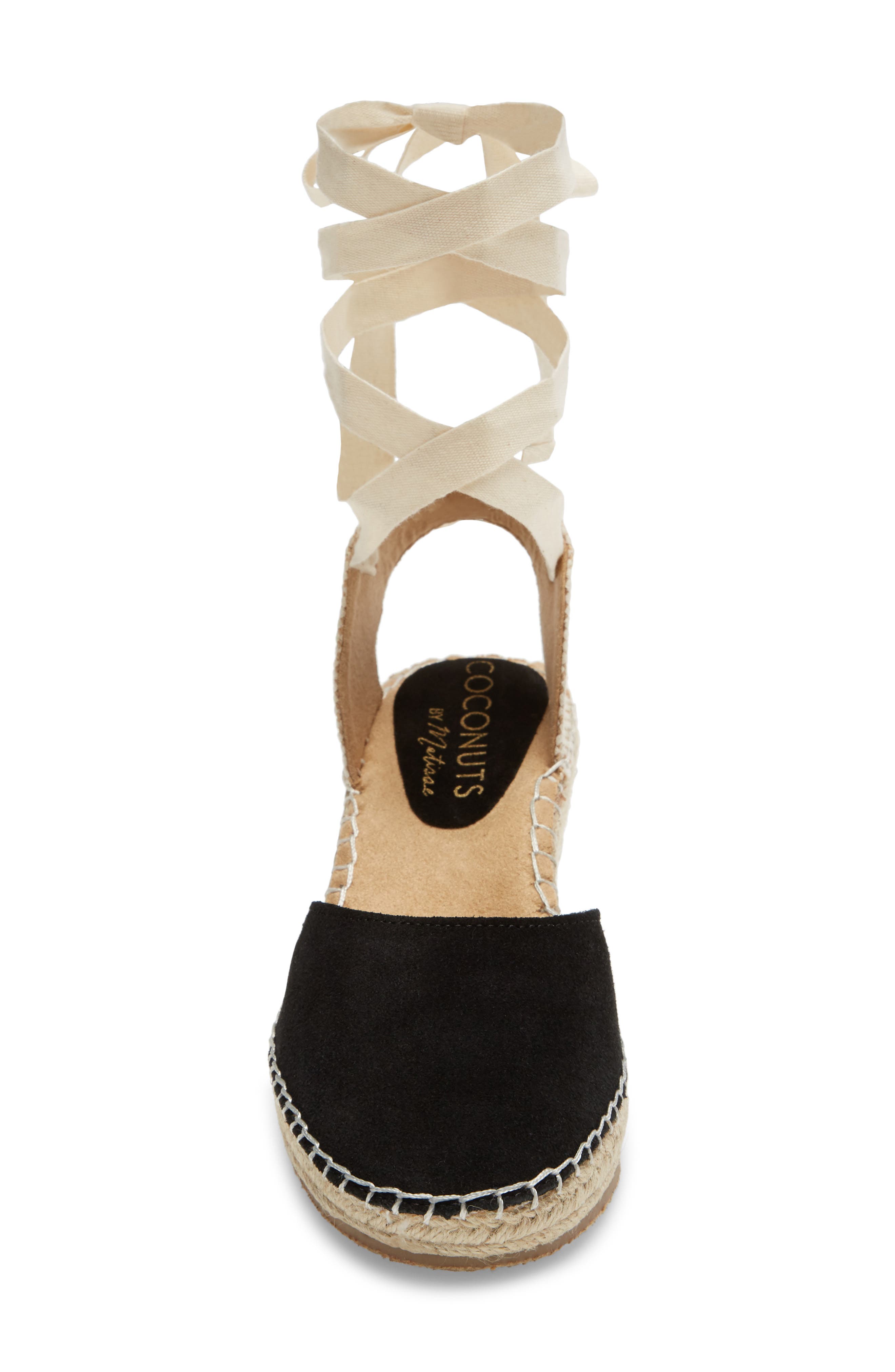 Coconuts by Matisse Firefly Lace-Up Wedge Sandal, Alternate, color, 