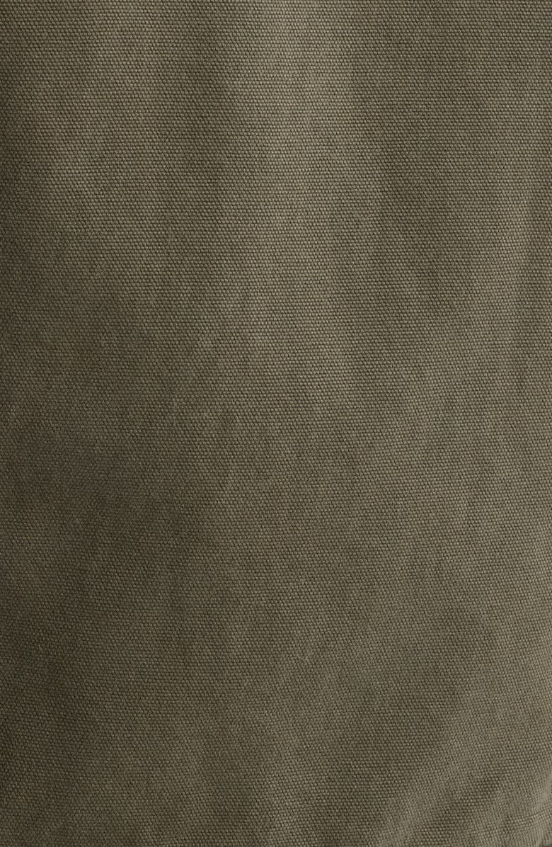 FRAME Cotton Canvas Trucker Jacket, Alternate, color, Antique Dark Olive