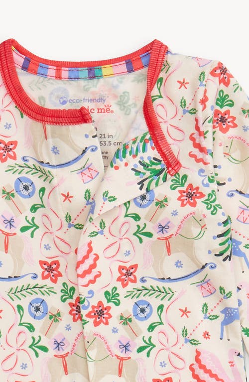 Magnetic Me Sugar Plum Dreams Magnetic Footie In White