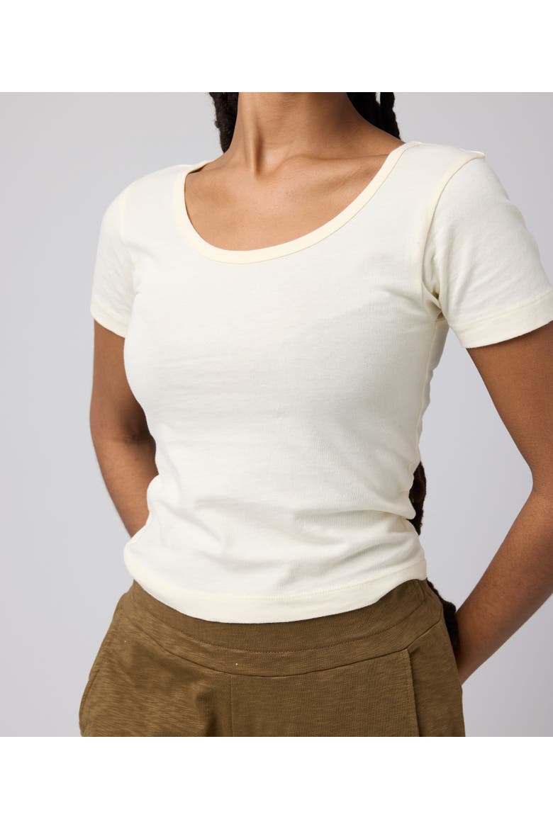 Regen Baby Tee, Alternate, color, Pearl