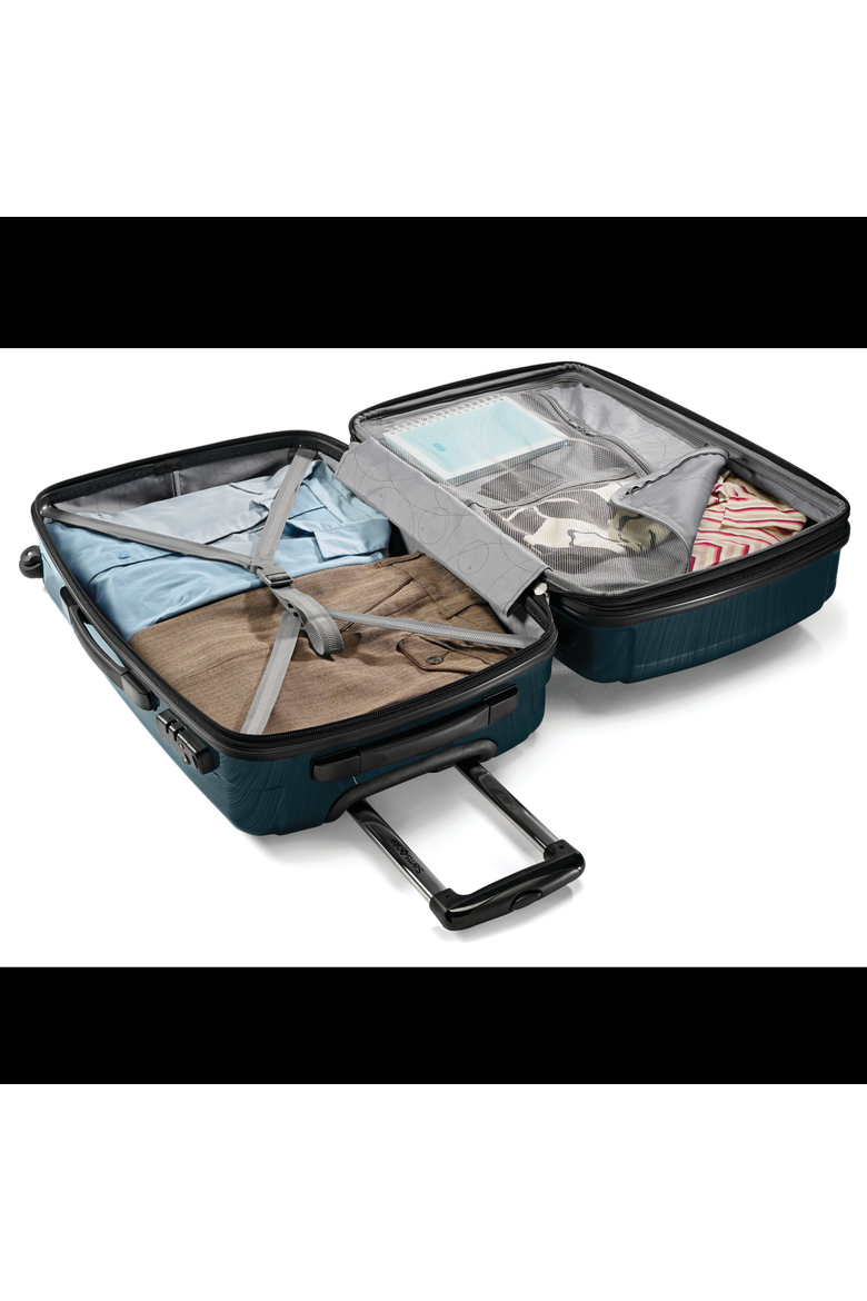 Winfield 2 Hardside Expandable 28" Large Checked Spinner Luggage, Alternate, color, Teal