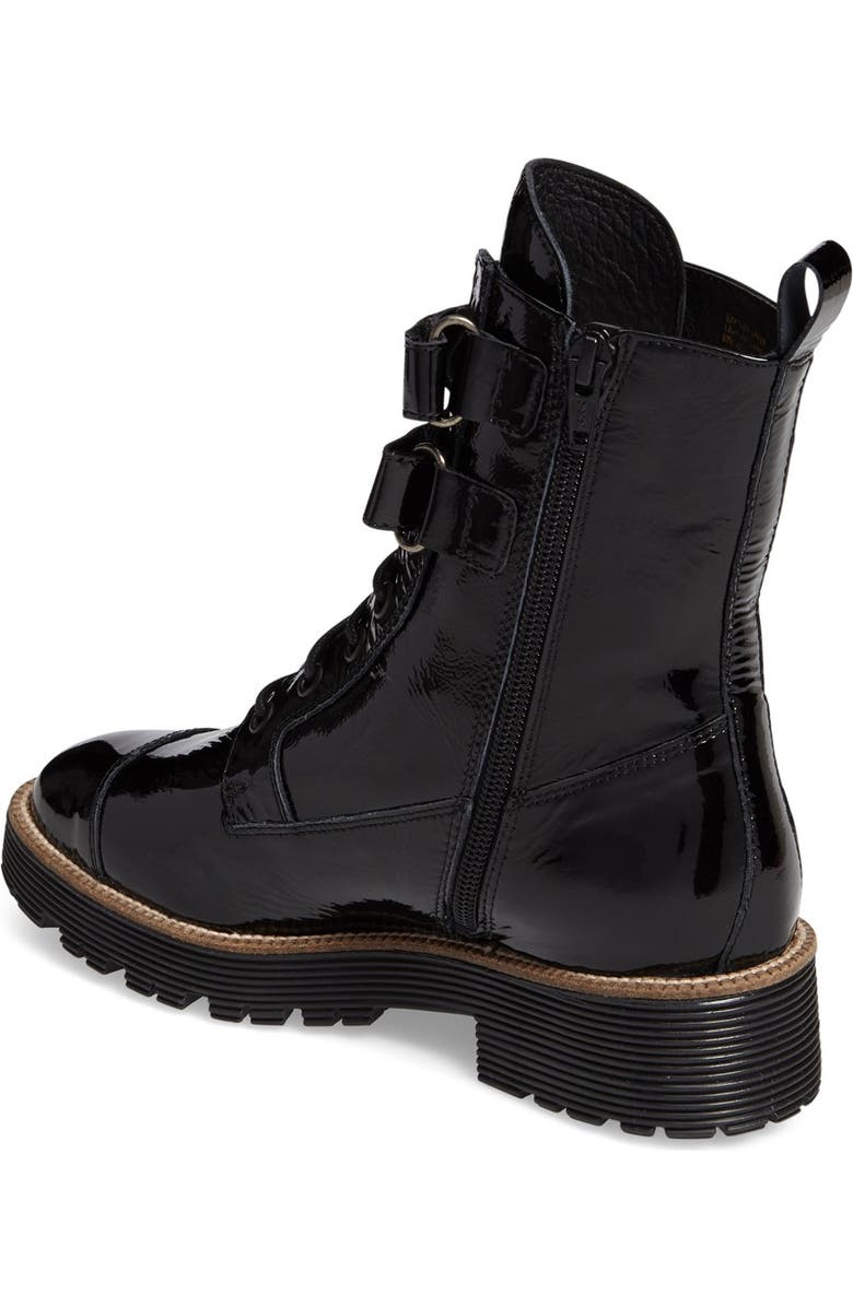 Shellys London Tyra Combat Boot, Alternate, color,