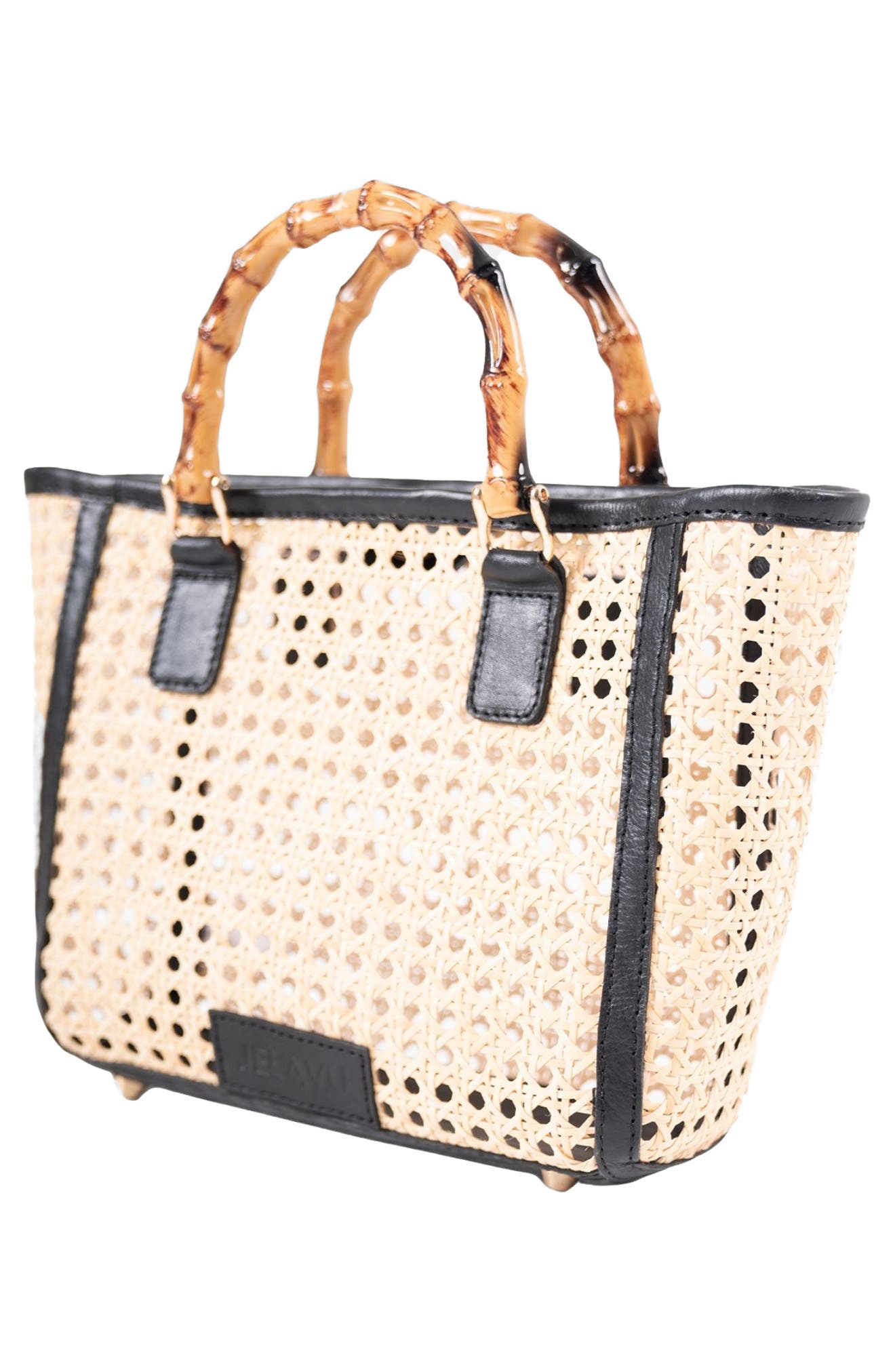 Jelavu Bristol Woven Cane Tote Bag, Alternate, color, 