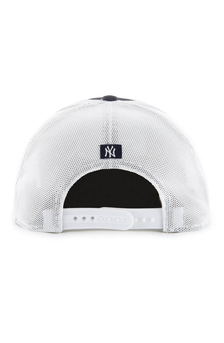 '47 Men's '47 Navy/White New York Yankees Spring Training Burgess Trucker Adjustable Hat, Alternate, color, Navy