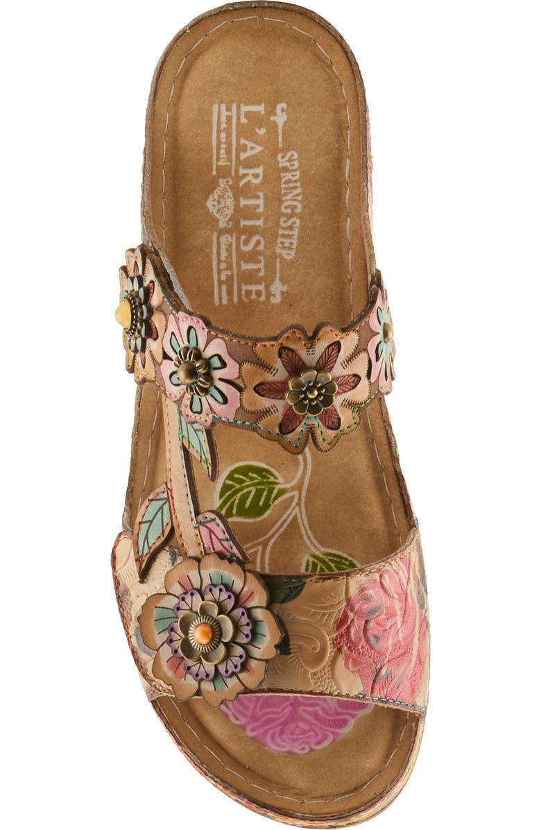 L'Artiste by Spring Step Feels Great Sandal, Alternate, color, Beige Multi
