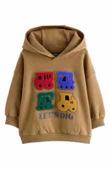 NEXT Kids' Let's Dig Appliqué Hoodie