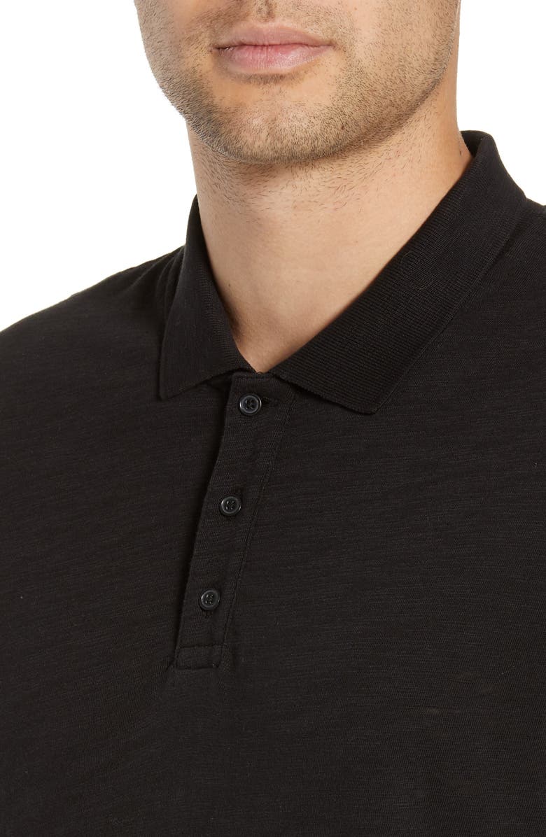 Vince Slub Slim Fit Polo Shirt, Alternate, color,