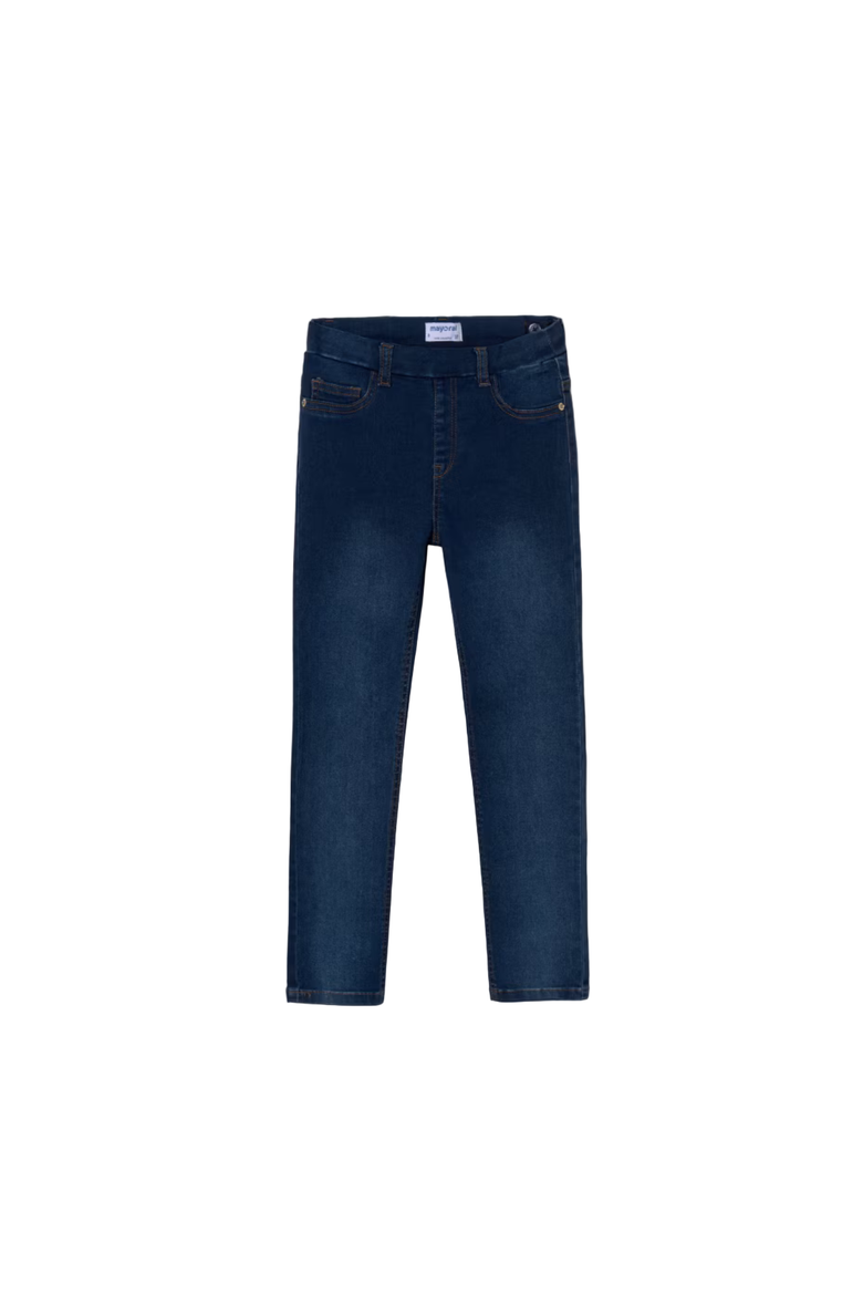 Basic Skinny Jeans, Main, color, Navy