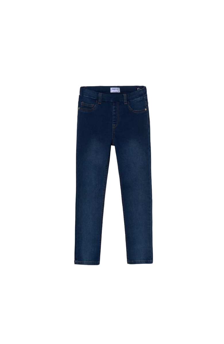 Mayoral Basic Skinny Jeans, Main, color, Navy