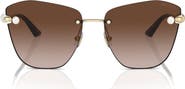 Jimmy Choo 59mm Gradient Butterfly Sunglasses