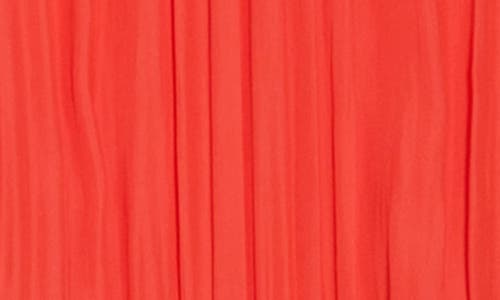 Ramy Brook Reilyn Embroidered Dress In Flame Orange