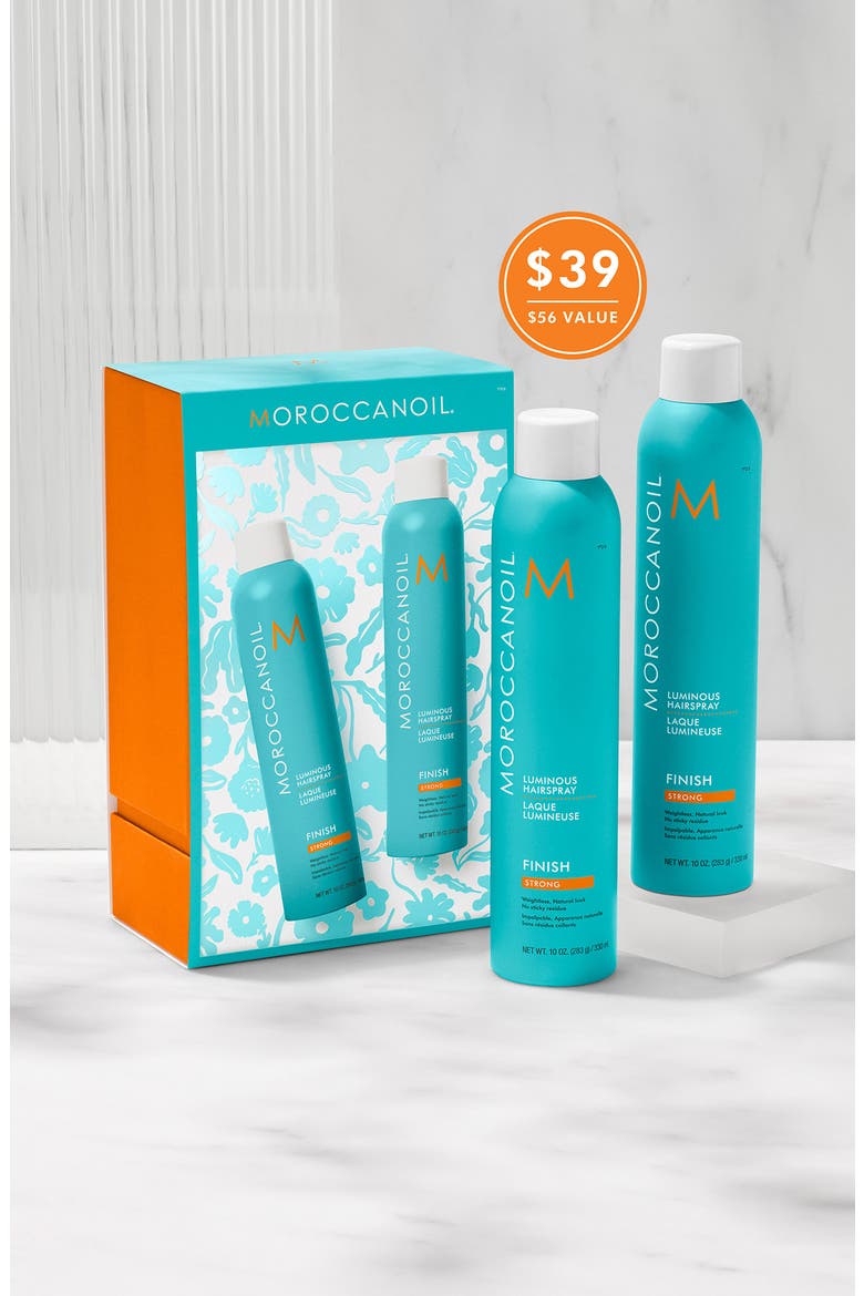 Luminous Hairspray Strong Duo $56 Value, Alternate, color, NO COLOR
