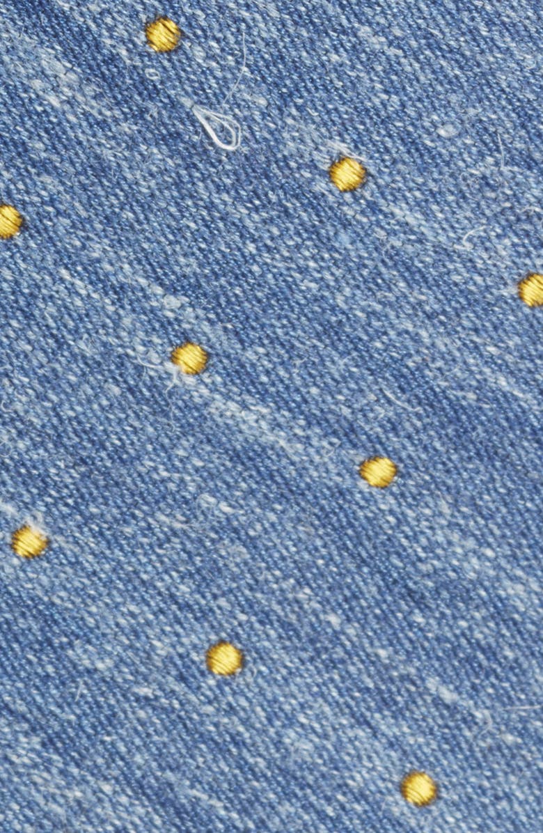 Bonobos Dot Chambray Silk Blend Tie, Alternate, color, 