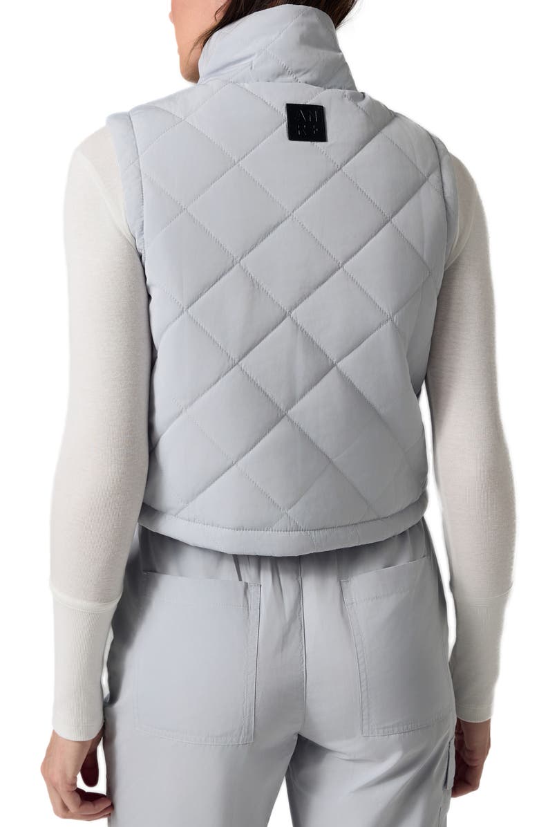 Alp N Rock Lucerne Water Repellent Quilted Vest, Alternate, color, Silver
