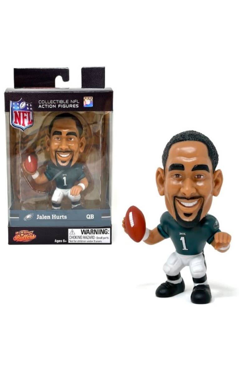 PARTY ANIMAL Jalen Hurts (Philadelphia Eagles) NFL Big Shot Ballers 5" Figure, Main, color, Multi-Color