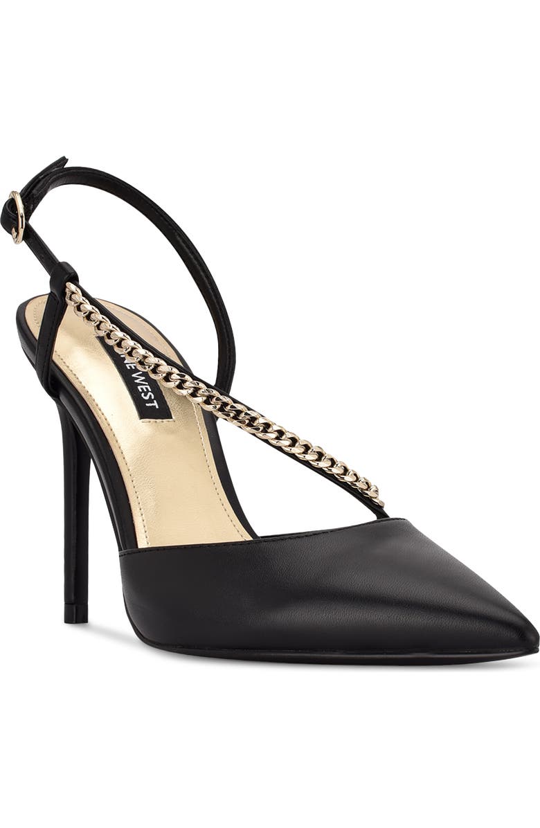 Nine West Finest Slingback Pointed Toe Pump, Main, color,