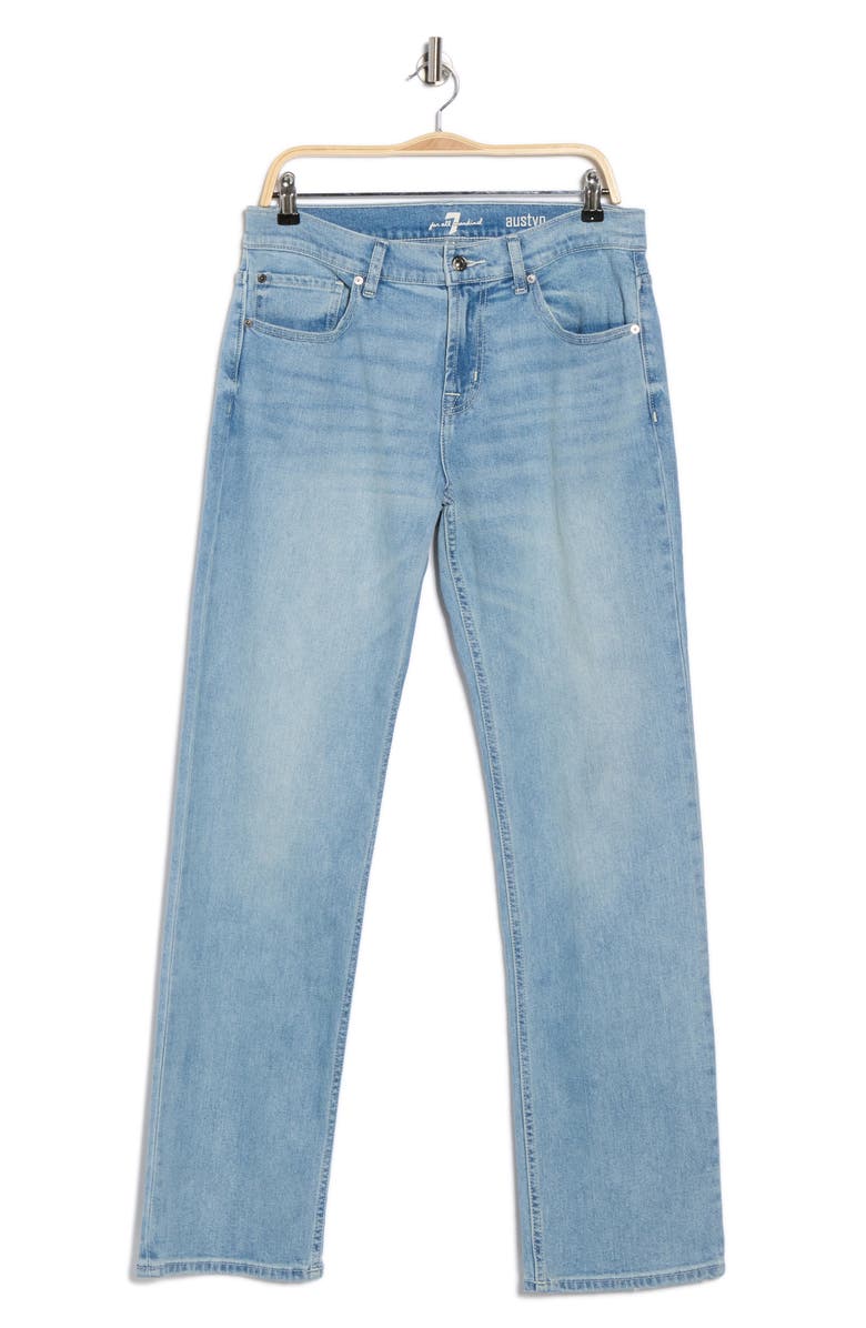 7 For All Mankind Austyn Straight Leg Jeans, Alternate, color, Thala
