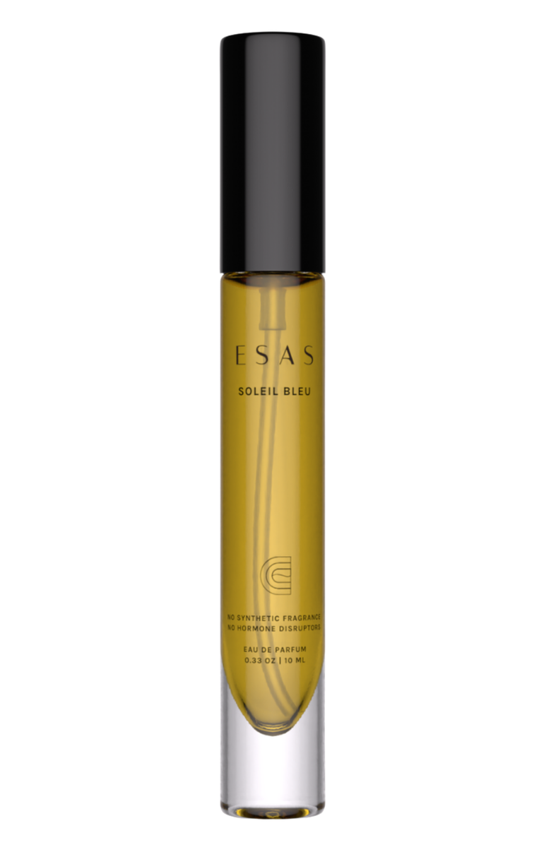 Esas NYC Soleil Bleu Organic Eau de Parfum - Citrus Driftwood & Ocean Mist, Main, color, 0.33 Oz