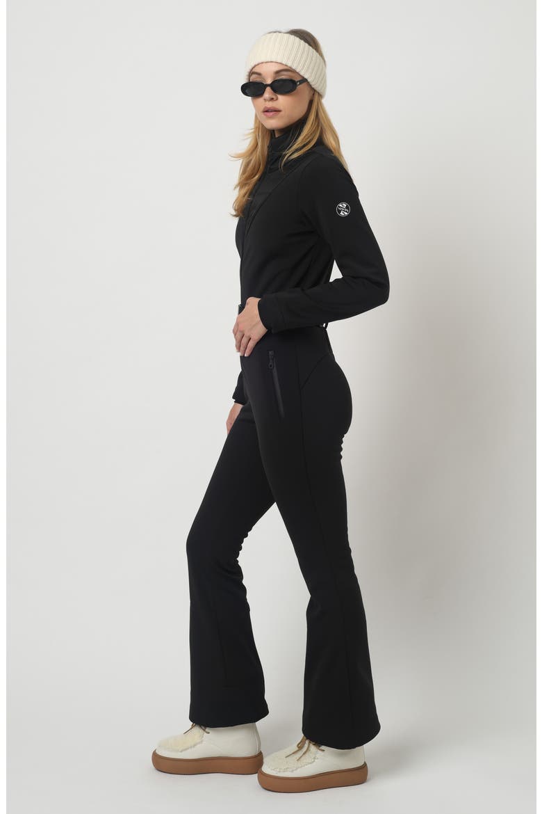 Lottie Ski Suit, Alternate, color, Black