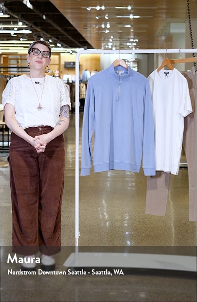 Lava Wash Quarter Zip Pullover, sales video thumbnail