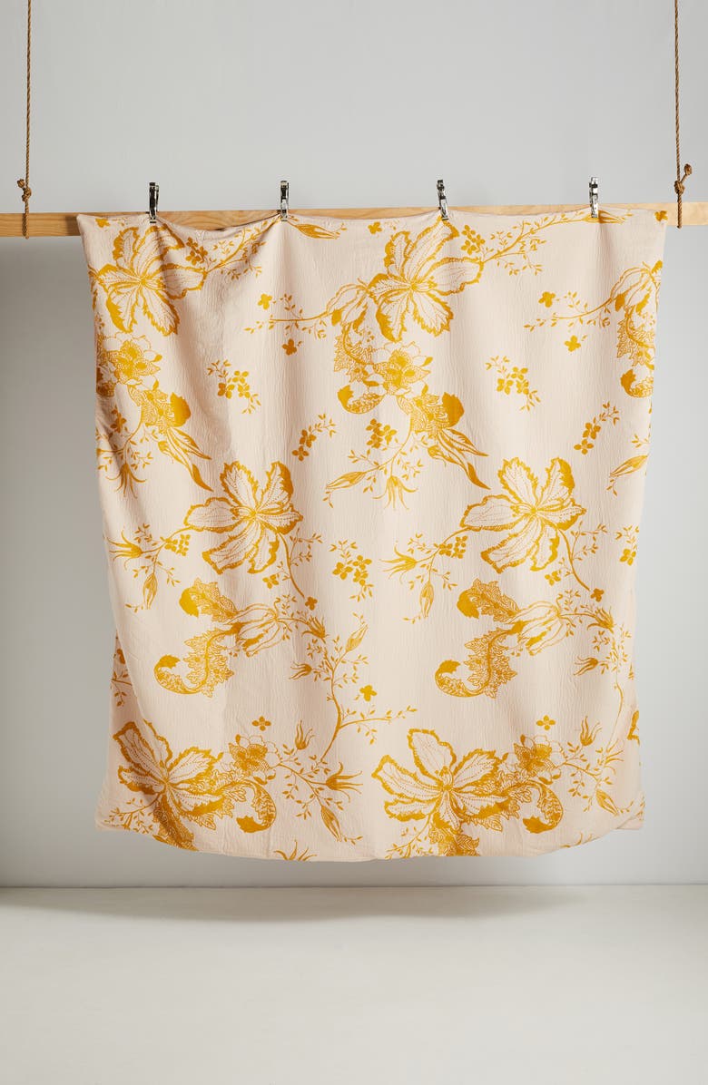 Anthropologie Home Porte Bonheur Duvet Cover, Alternate, color, 
