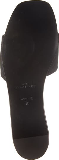 4G Flat Slide Sandal