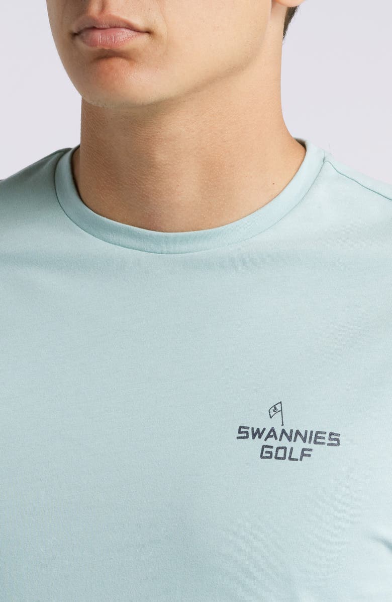 Swannies Hozel Rocket Graphic T-Shirt, Alternate, color, Surf Spray