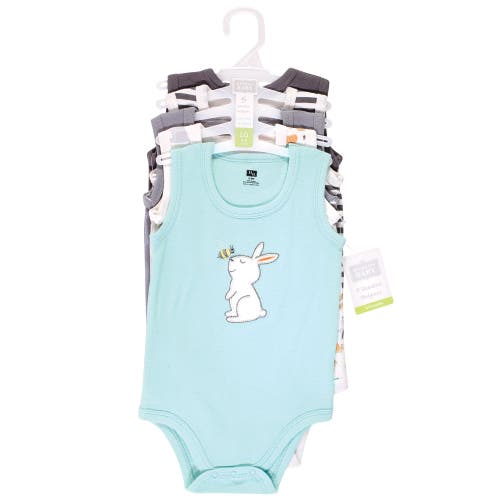Hudson Baby Five-piece Sleeveless Infant Essentials In Multi
