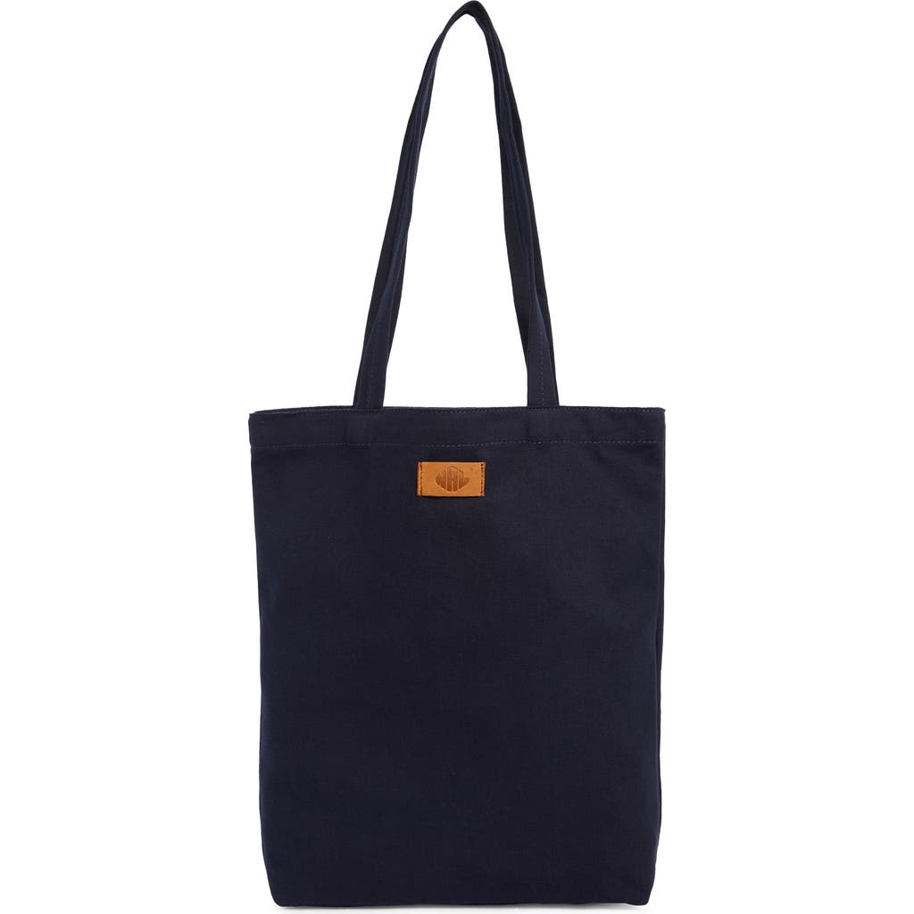New Amsterdam Leatherworks Eden Canvas Tote Bag In Blue