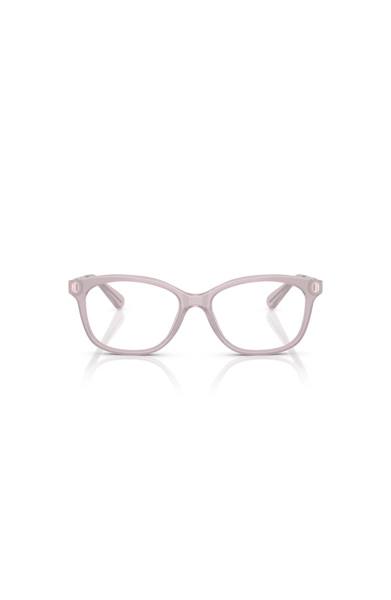 Michael Kors 51mm Rectangle optical glasses, Alternate, color, Violet