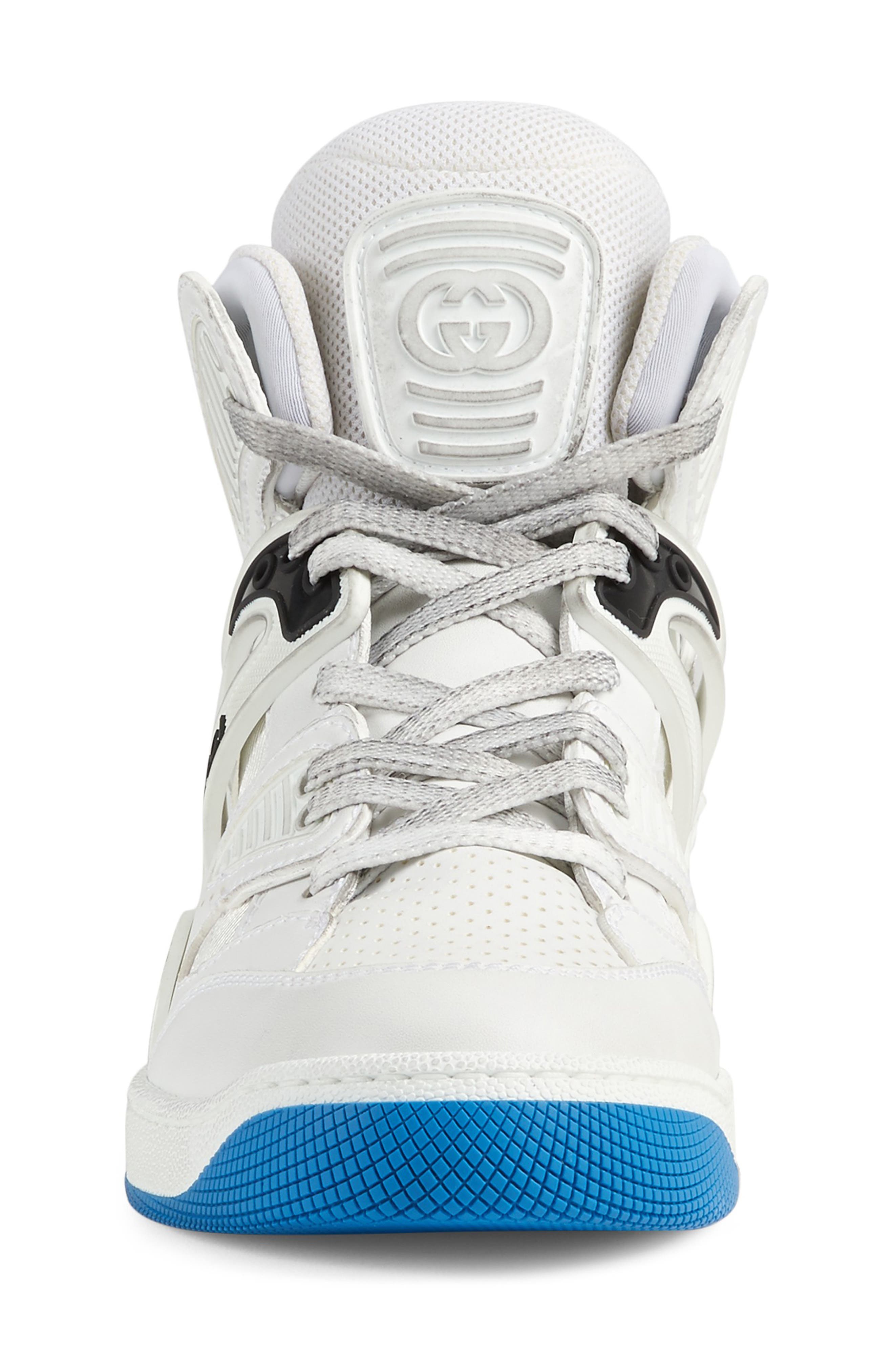 Gucci Basket High Top Sneaker, Alternate, color, 