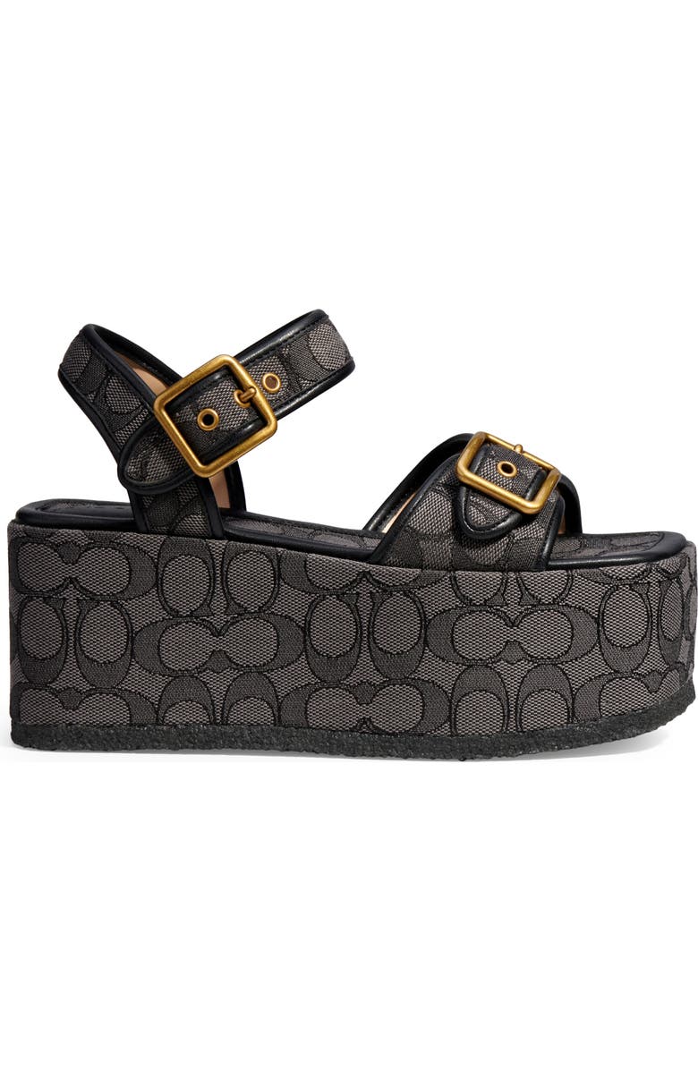 COACH Naomi Platform Sandal, Alternate, color,