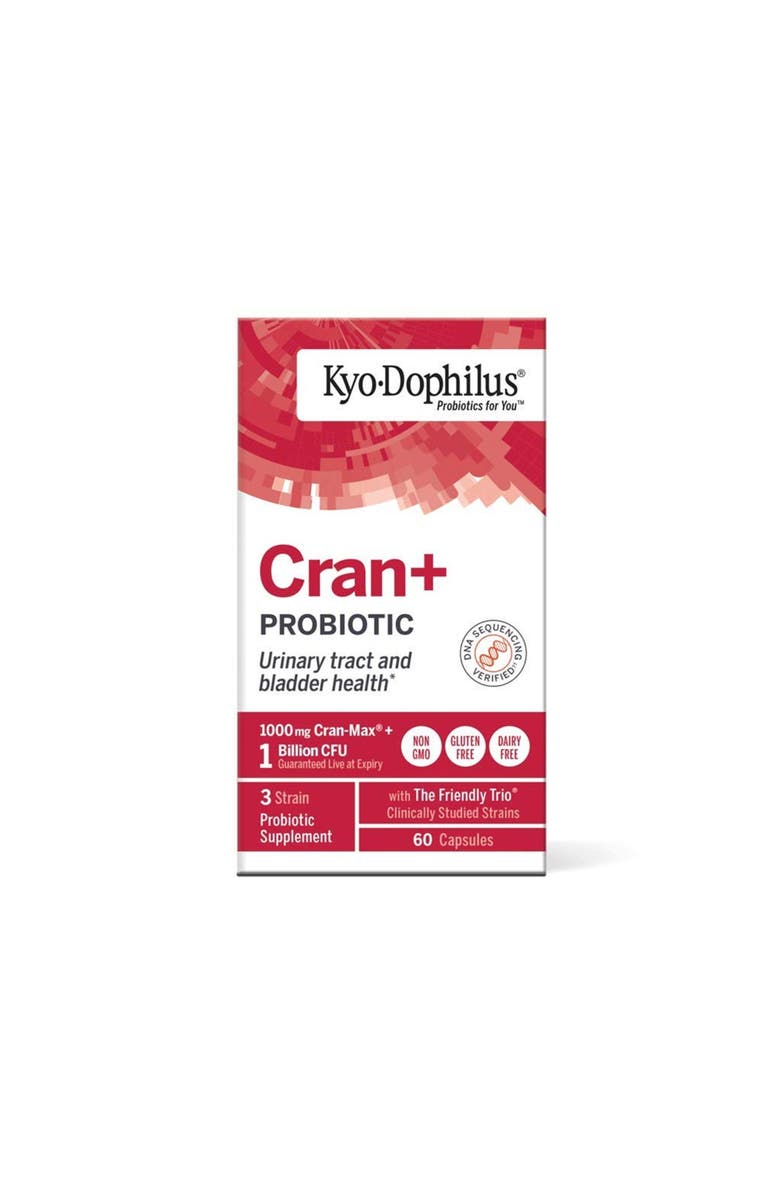 Kyo-Dophilus Cran+ Probiotic, Urinary Tract and bladder health, 60 capsules, Alternate, color, NO COLOR