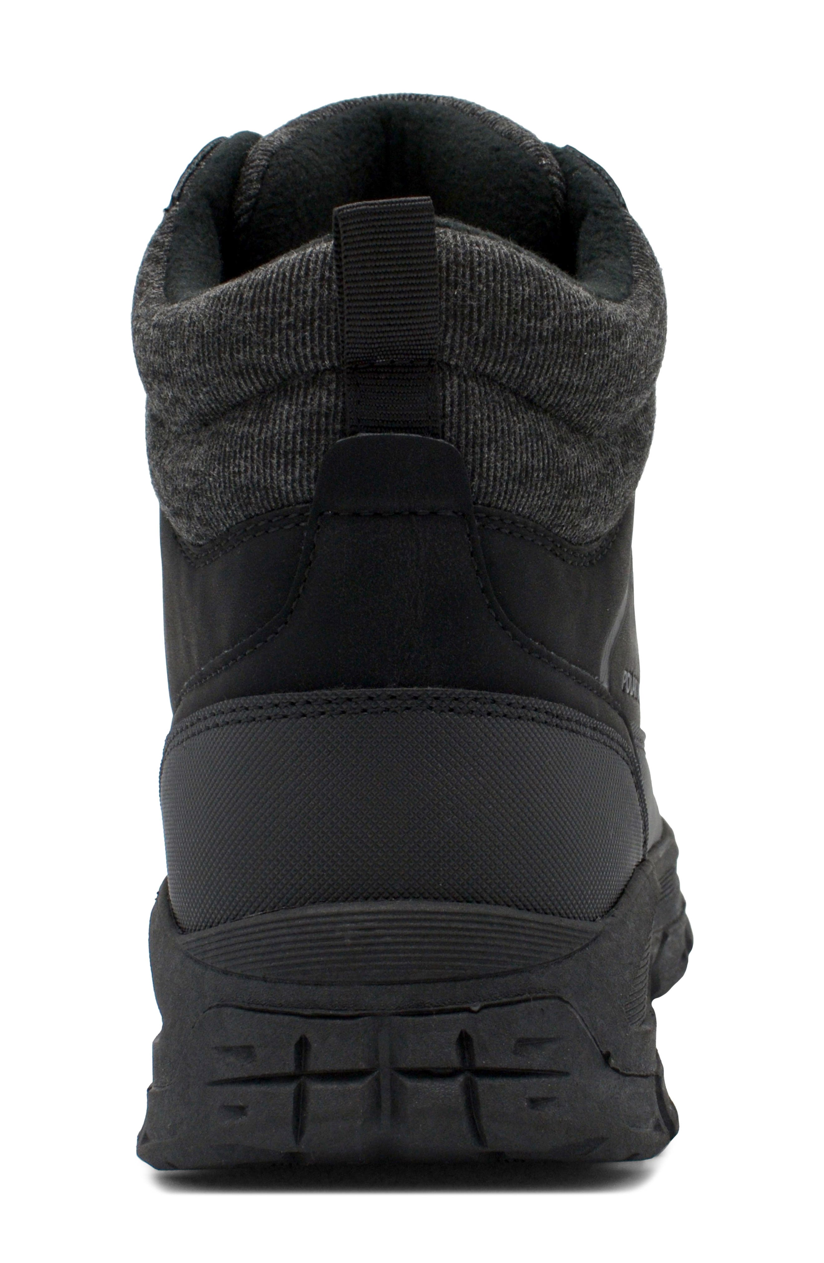 Vang Faux Leather Boot, Alternate, color, BLACK