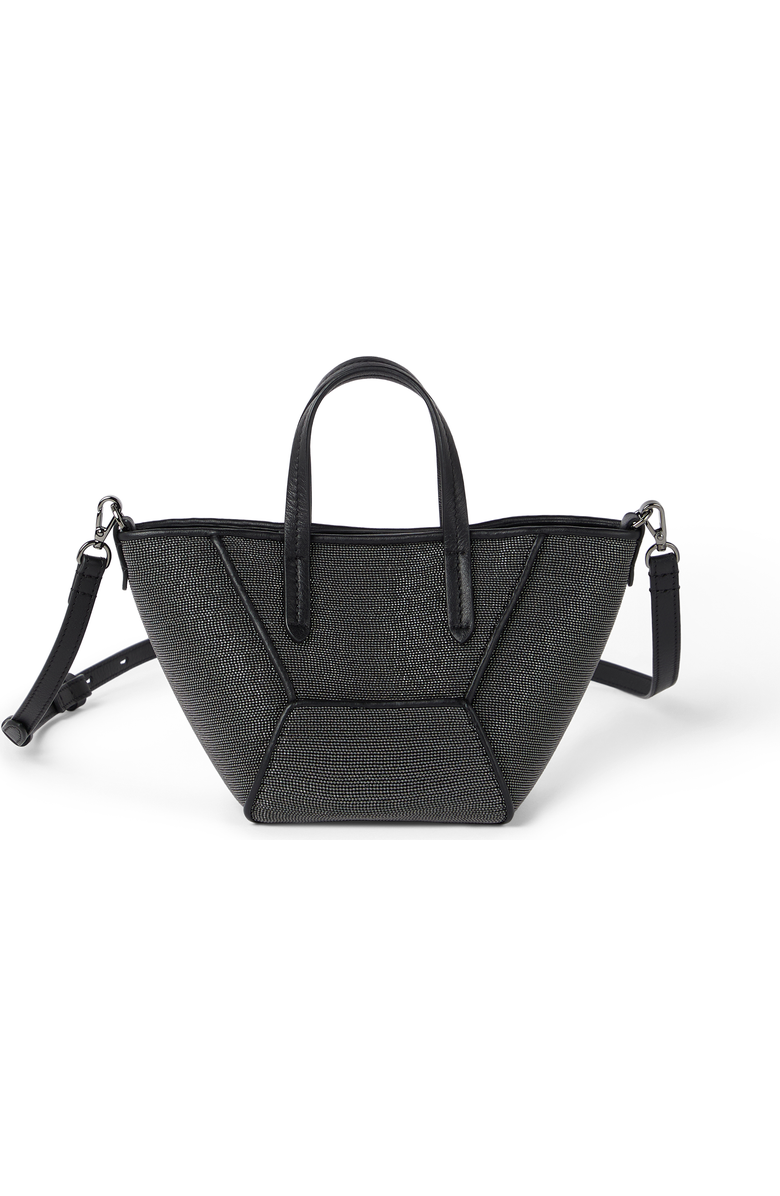 Brunello Cucinelli Precious BC Duo mini bag, Main, color, Black