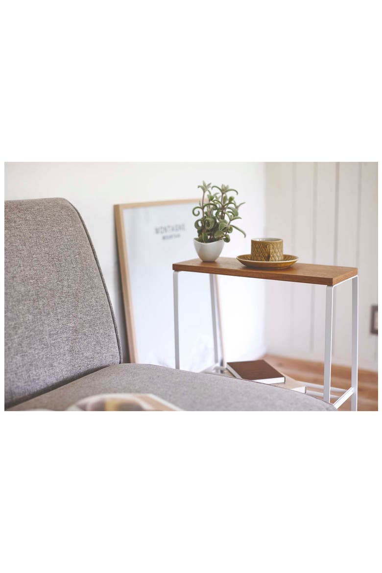 Tosca Side Table, Alternate, color, WHITE