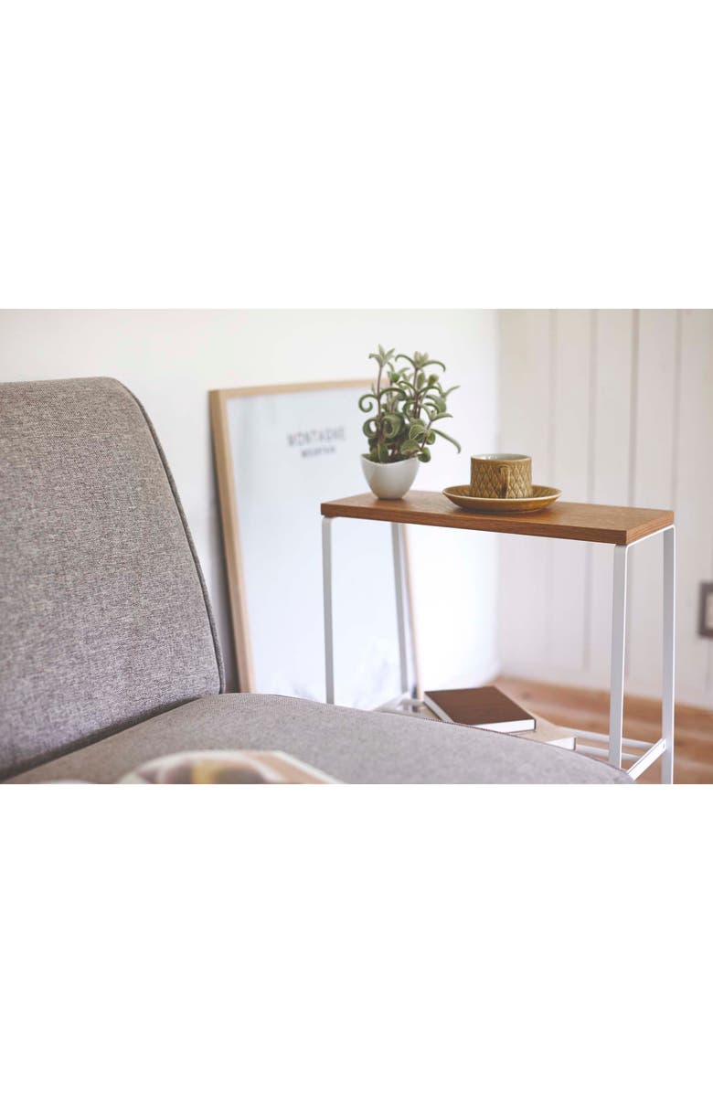 Yamazaki Tosca Side Table, Alternate, color, White