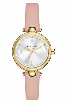 Kate Spade New York gracie leather strap watch, 32mm