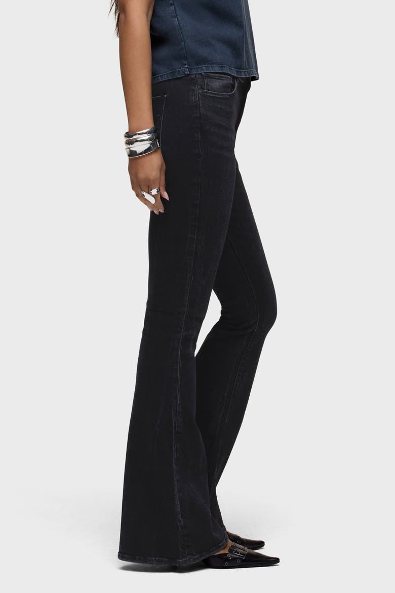 Holly Flare Jean, Alternate, color, BLACK MAGIC