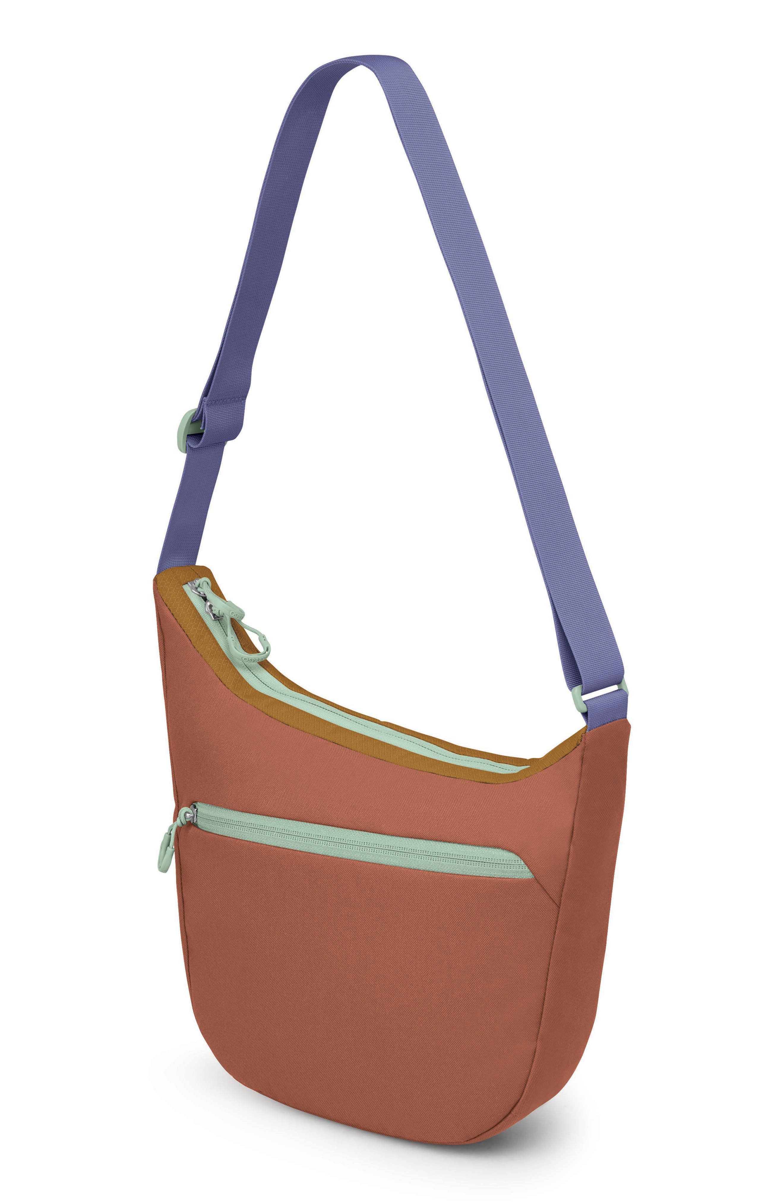 Daylite Water Repellent Crossbody Pouch, Alternate, color, BARLEY BROWN MULTI