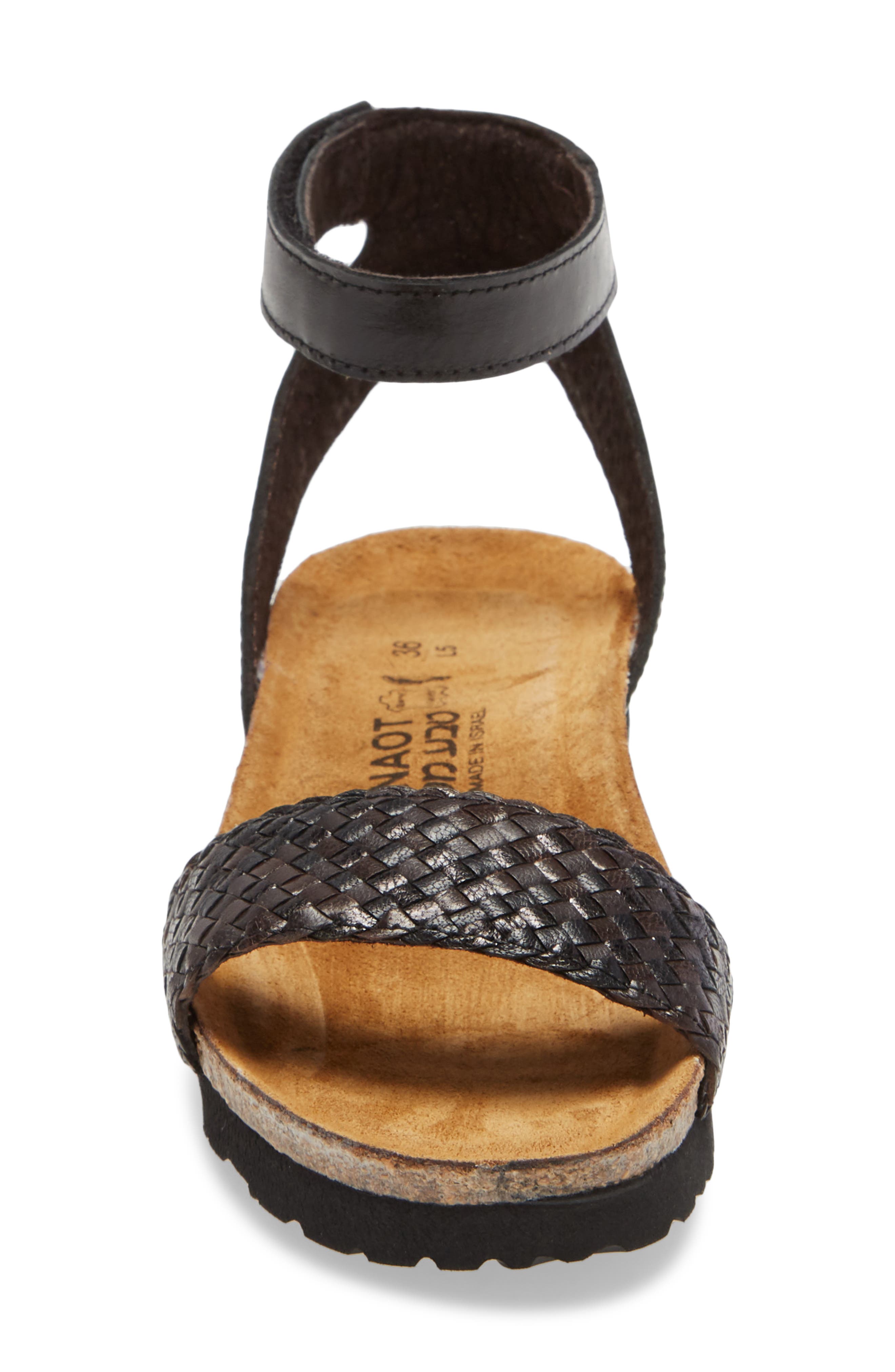 Naot Abbie Ankle Strap Sandal, Alternate, color, 