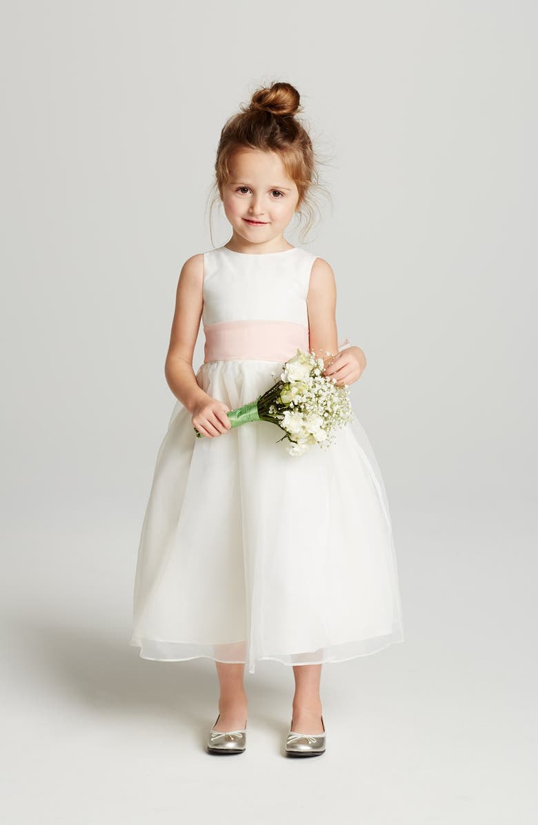 Us Angels Kids' Sleeveless Organza Dress, Alternate, color,