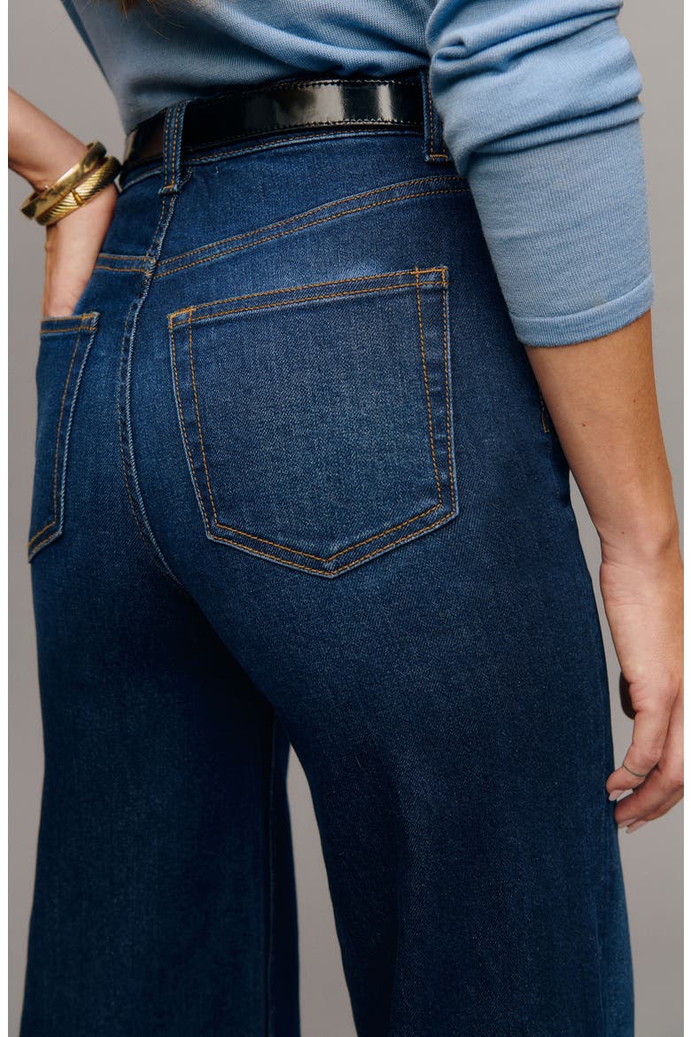 Bex Wide Leg Jeans, Alternate, color, WHEELER