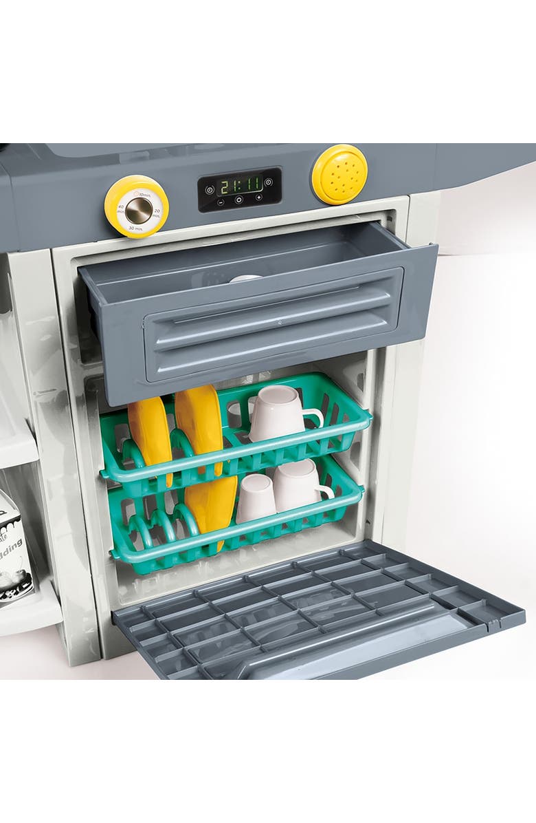 Dolu XL Kitchen Set 37 Pieces Toy Cooking Center, Kid 3+, Alternate, color, Multicolored