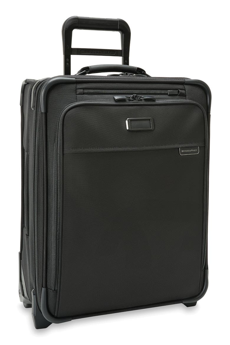 Baseline Global 21-Inch 2-Wheel Carry-On, Alternate, color, BLACK