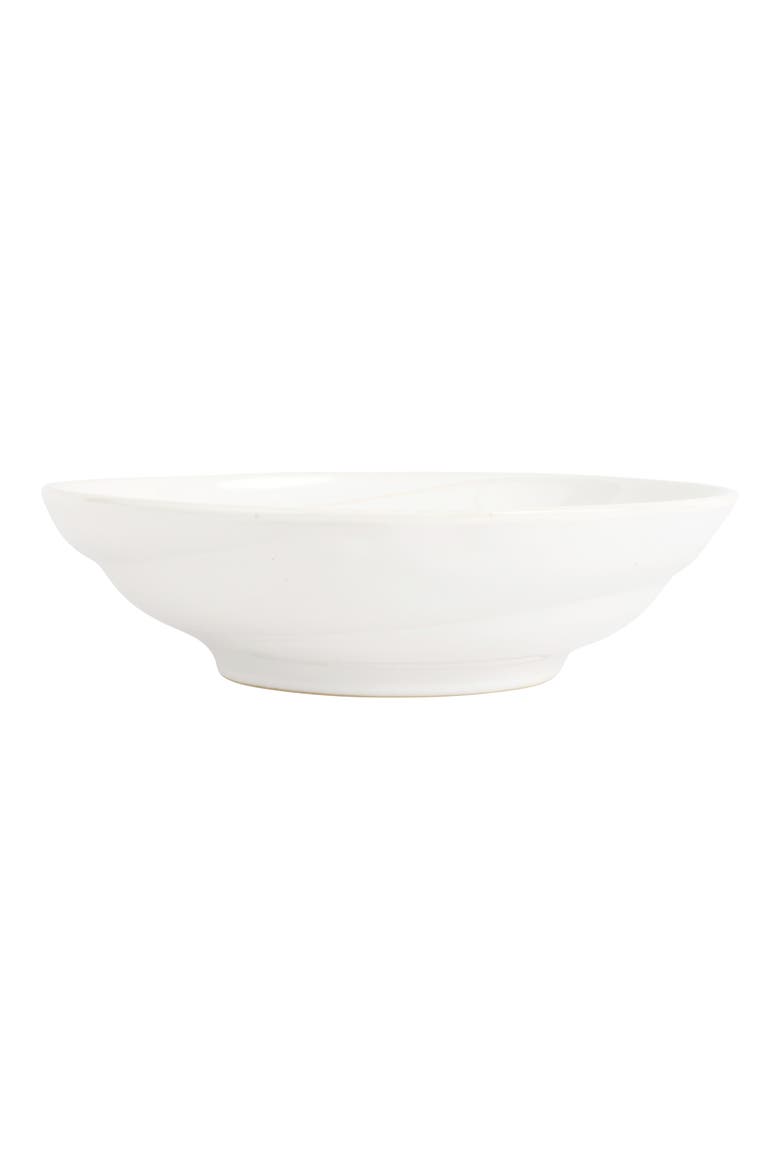 Luna Shallow Serving Bowl, Main, color, WHITE
